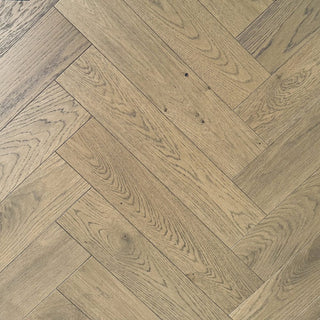 Blanc Herringbone Oak collection 600mm x 125mm x 14/3mm - HBCT003