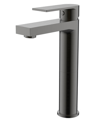 Gun Metal Basin Mixer Tall