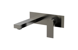 Gun Metal Wall Basin/Bath Mixer