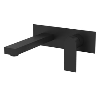 Matte Black Wall Basin/Bath Mixer