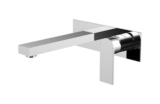 Chrome Wall Basin/Bath Mixer