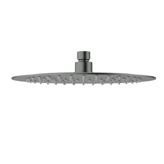 250mm Gunmetal Round Shower Head
