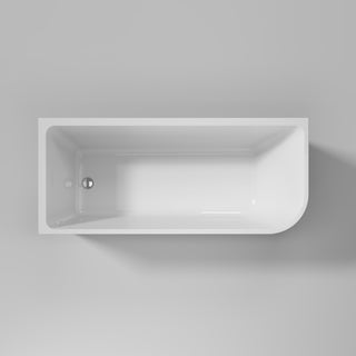 Modica Back to Corner Bathtub 1400