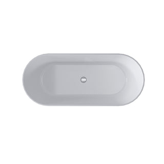 Prato+ Freestanding Bathtub Slim Rim