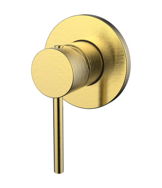 Brushed Brass Shower Mixer