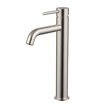 Tall Brushed Nickel Basin Mixer