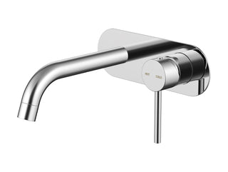 Chrome Wall Basin/Bath Mixer