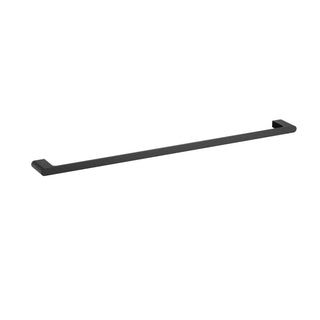 Towel Rail Single 800mm Matte Black