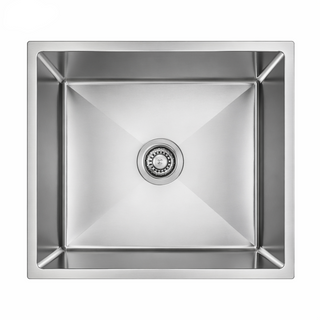 Logan 540x440x220 Satin Single Bowl Stainless Steel Sink