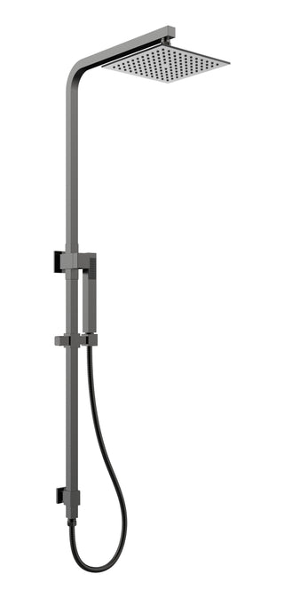 Ava Shower Rail Set - Gun Metal