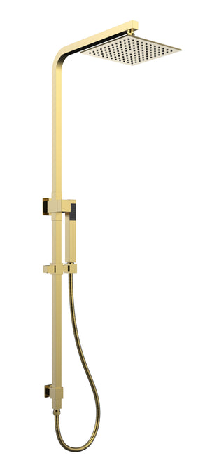 Ava Shower Rail Set - Brushed Brass