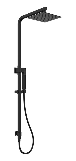 Ava Shower Rail Set - Matte Black