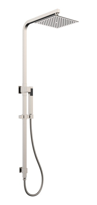 Ava Shower Rail Set - Brushed Nickel