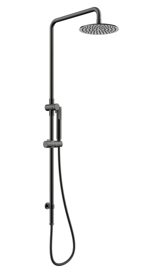 Luna Shower Rail Set - Gun Metal