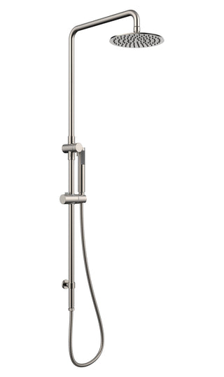 Luna Shower Rail Set - Brushed Nickel