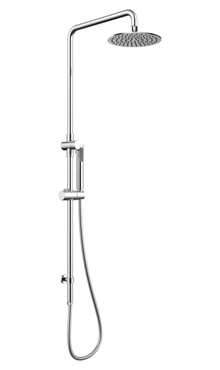Luna Shower Rail Set - Chrome
