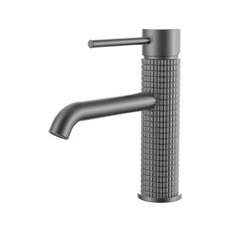 Rivo Basin Mixer - Gun Metal