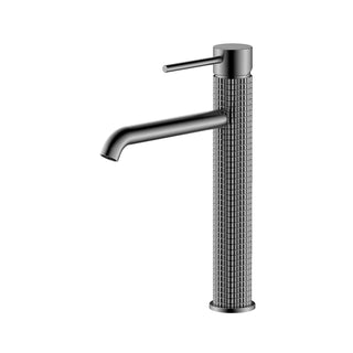 Rivo Tall Basin Mixer - Gun Metal