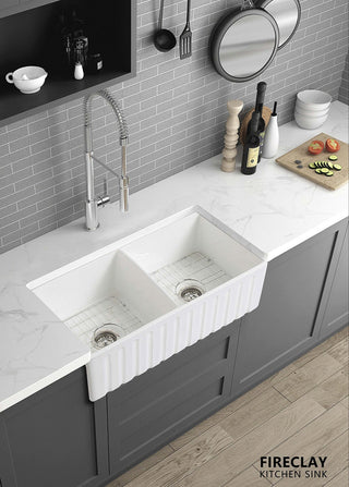 Farmhouse Fire Clay Butler Kitchen & Laundry Sink 835x508x254mm