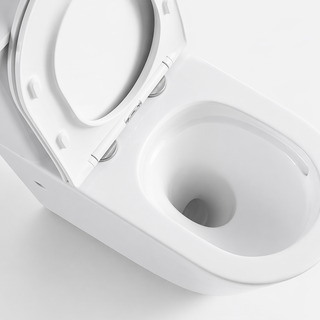 Typhoon Tornado Rimless Silent Flush Nano Glaze Two Piece Toilet