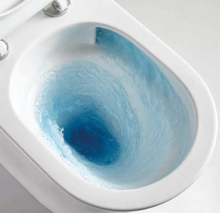 Spoleto Rimless Tornado Flushing Back To Wall Toilet Suite Nano Technology