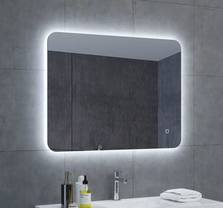 LED Mirror 800x800 Rectangular Frameless Touch Backlit LED Mirror SEBS8080D