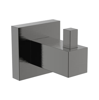 Brass Robe Hook Gun Metal