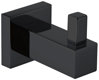 Brass Robe Hook Matte Black