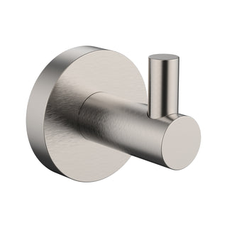 Brass Robe Hook Brushed Nickel