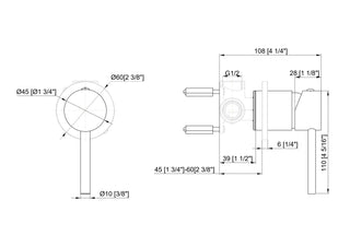 Pivot Shower Mixer - Chrome