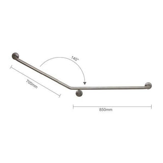 MOBI CARE 45 Degree Disabled Curved Grab Rail