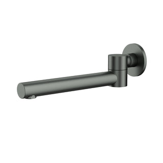 Otus Gun Metal Swivel Bath Spout